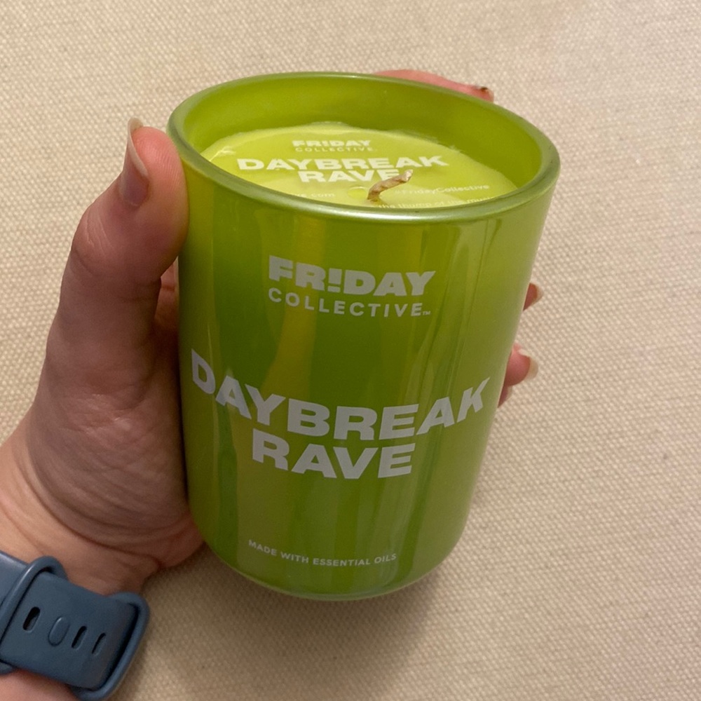 Daybreak Rave candle by Friday Collective